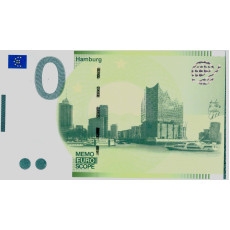 0 Euro biljet Hamburg